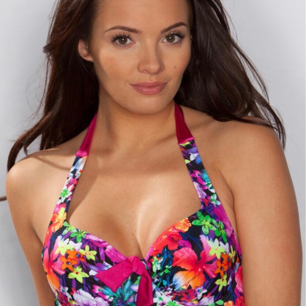 Polynesia Underwired Halter Top - Multi